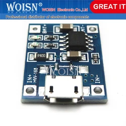 MICRO interface TP4056|18650 lithium battery 3.7v 3.6V 4.2V lithium battery charging board 1A over