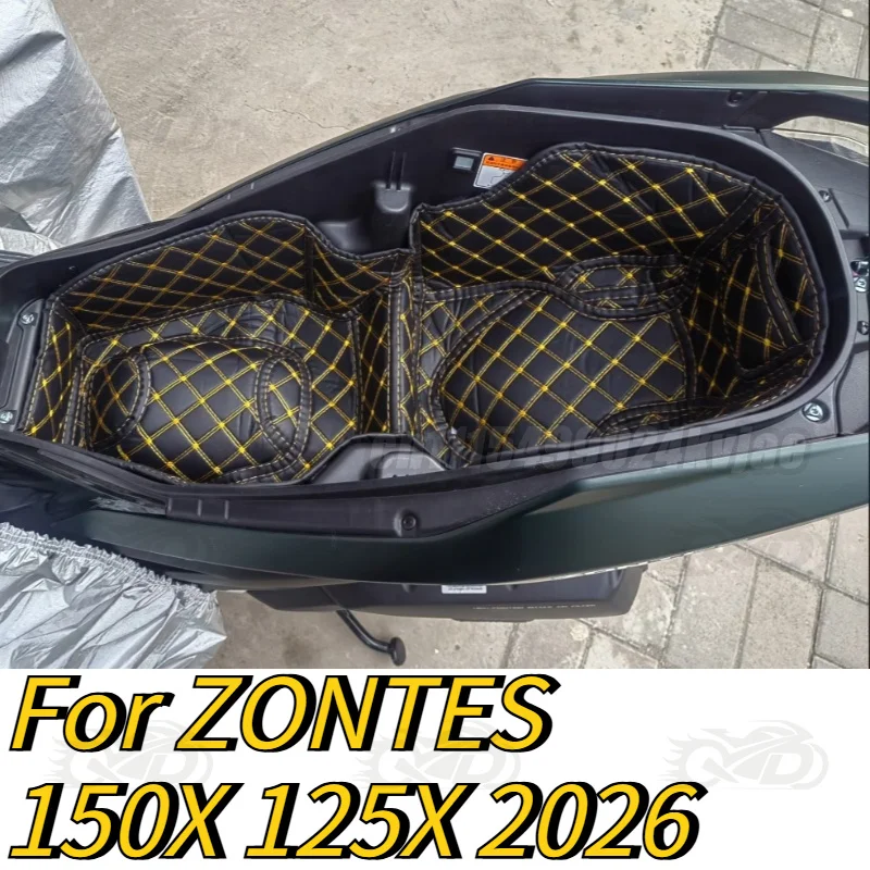 Motorcycle Luggage Compartment Lining Shock-absorbing and Wear-resistant Suitable for ZONTES125X150X 368G 2026 Protective Pad