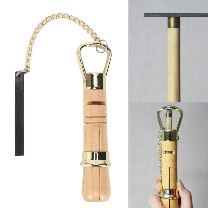 Pool Cue Tip Clamp Practical Small Cue Tip Replacement Tool Billiard Fastener Repair Tool Snooker Cue Repair Rod Helper