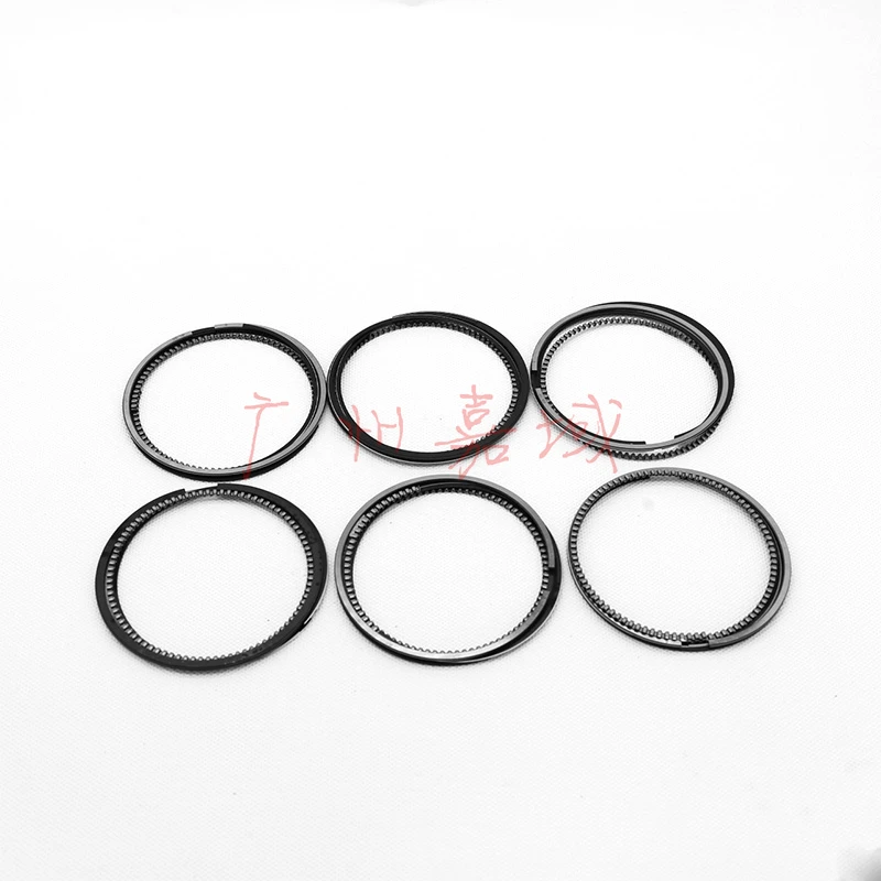 Engine 6x Piston Ring Set Cyl. bore 88MM For Benz W203 M272 E25 2.5L 2496cc V6 W221 R230 M272 E30 3.0L 2996cc A2720301018