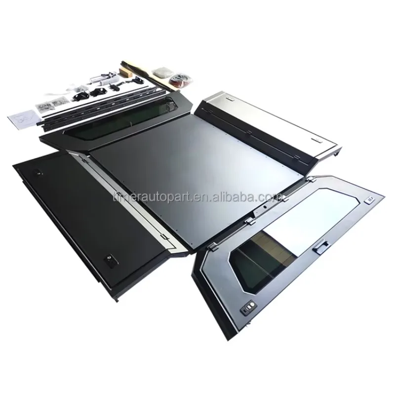 Cubierta rígida de acero 4x4 de alta resistencia para caja de camioneta, tipo camper, para Ford Ranger T9 Ranger Raptor 2022