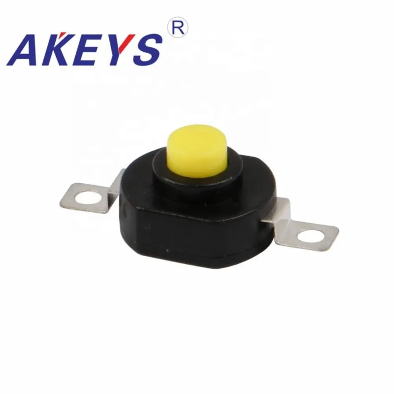 10PCS YT-1412-KD on and off Strong light flashlight button switch