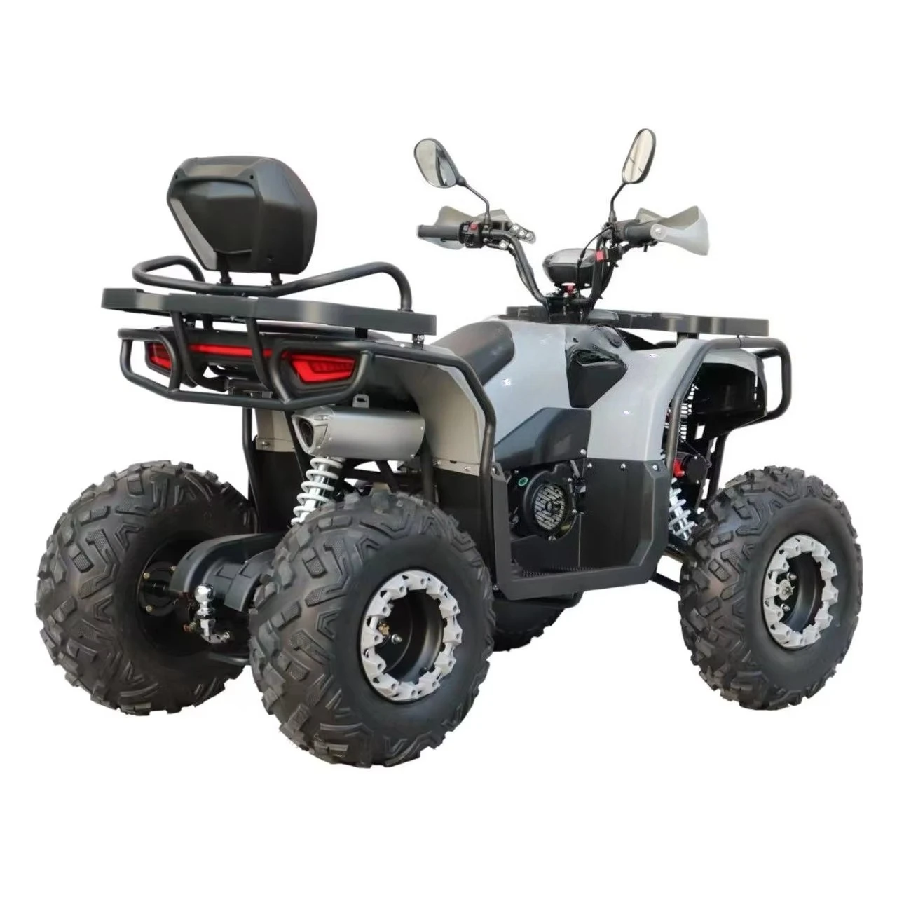 New Mode 200CC Automatic Chain Drive Balance Shaft Quad Bike ATV with Double Seats view 5