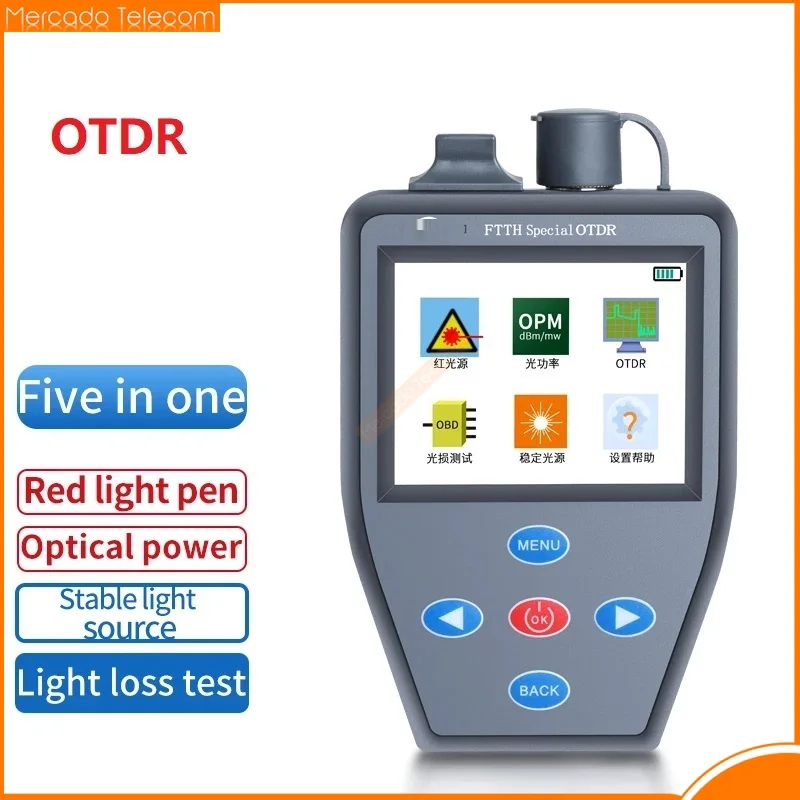 

Mini OTDR FTTH S310N Active Fiber Mini with Optical Power Meter Stable Light Source VFL Multifunction Fibre Optique Tester