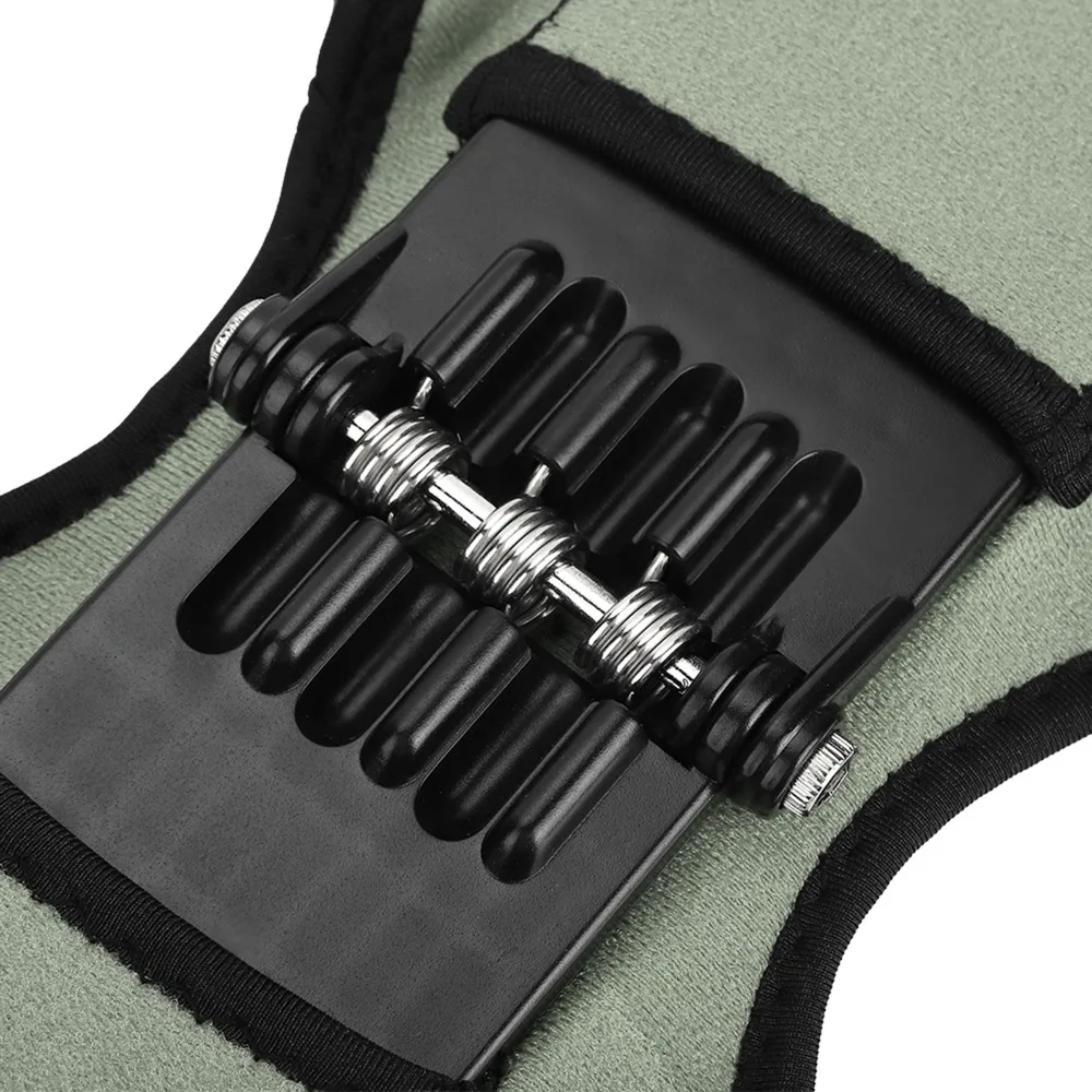 1 Pair Stabilizing Black Knee Support Pads Lower Belt Approx. 600mm Alloy Patella Protector Joint Support Pad Hiking Climbing