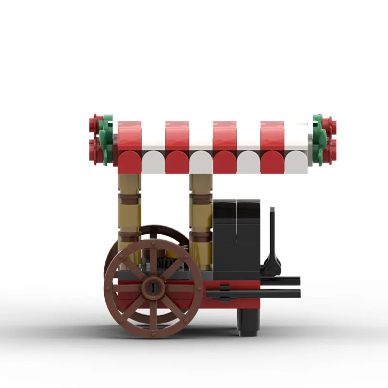 مكعبات بناء الجسيمات الصغيرة المتوفرة MOC-238630 152 قطعة، ألعاب البناء المعماري، نماذج ثلاثية الأبعاد، هدايا، اسم تعليمي DIY