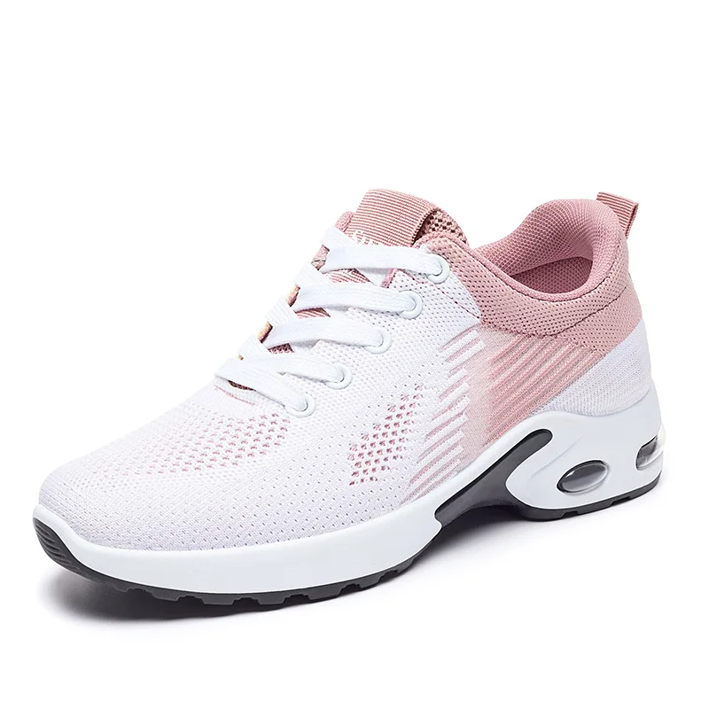 Zapatillas de deporte vulcanizadas para hombre y mujer, zapatos planos de malla transpirable para caminar, informales, de verano, para gimnasio