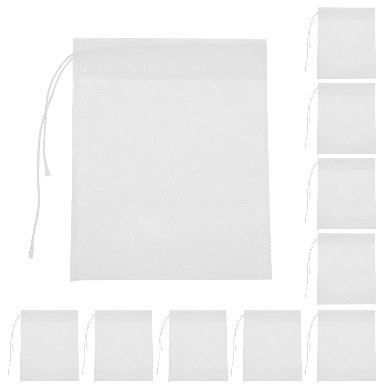 

100 Pcs Drawstring Bag Tea Filter Empty Bags Spice Nuts Gift Soup Numb for Straining