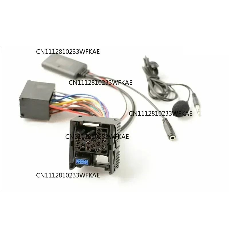 Car Business CD Bluetooth Music Audio Cable 10Pin Microphone Mic Handsfree Phone Call Adapter for BMW E46 10Pin Socket
