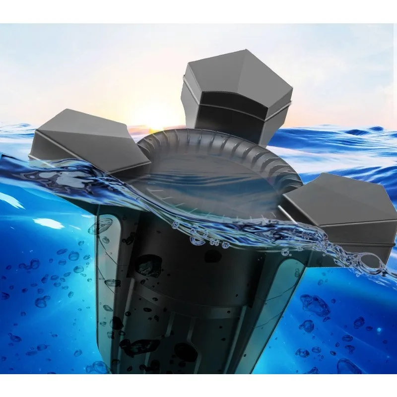 Pond Surface Skimmer Pond Filter Remove Floating Oil And Leaf Outdoor Water Oil Film Remover For Garden Fish Pond