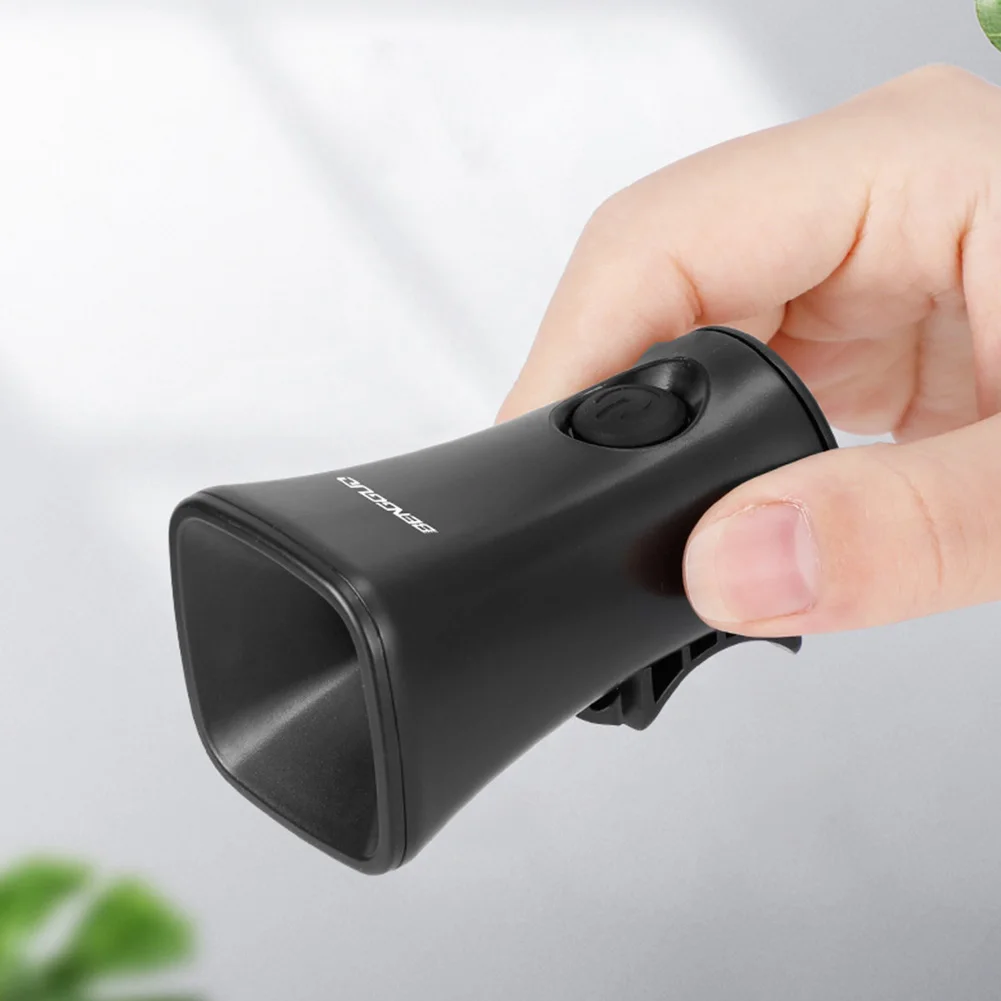 Elektronische Fahrradklingel, 120 dB, Fahrradhupe, lauter Fahrradlenker, Alarmring, 5 Klangmodi, Radfahren, Roller, Fahrradzubehör