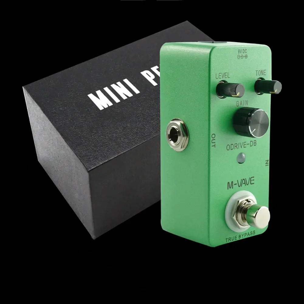M-VAVE ODRIVE-DB Electric Guitar Effect Pedal Analog Overdrive True Bypass Cuvave CUBE BABY Effects Processors Guitar Accessory