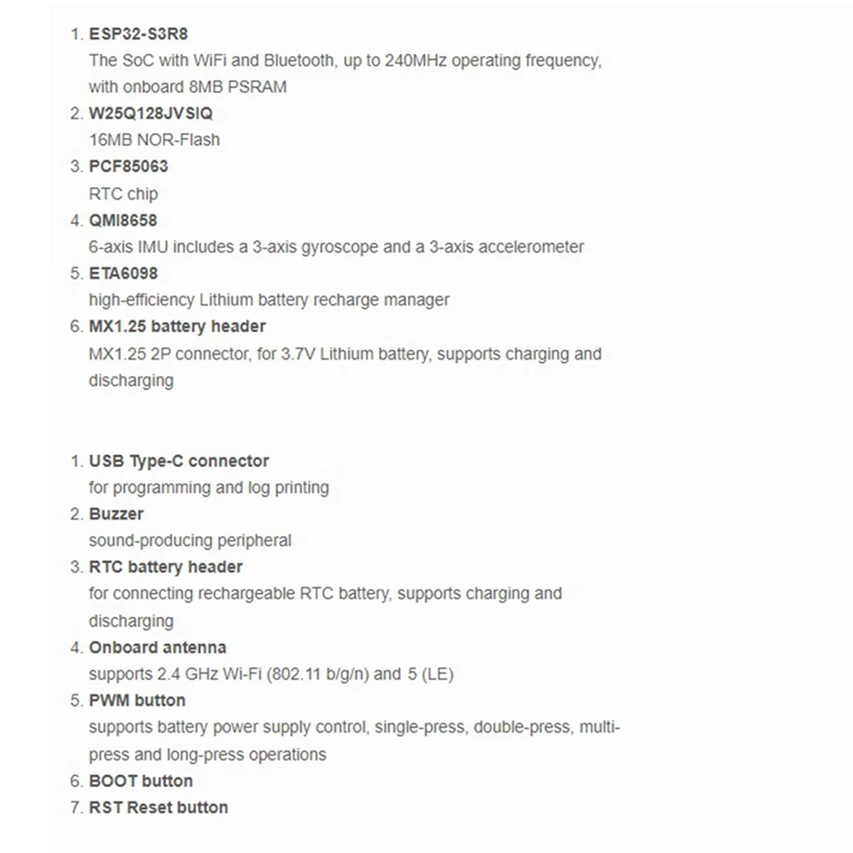 NN89R ESP32-S3 1.69… - image