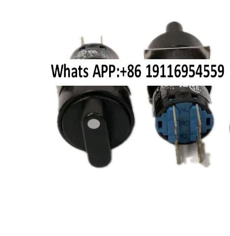 1PC selection switch AS6M-33Y2C three gears, two open and two closed selection button switch new