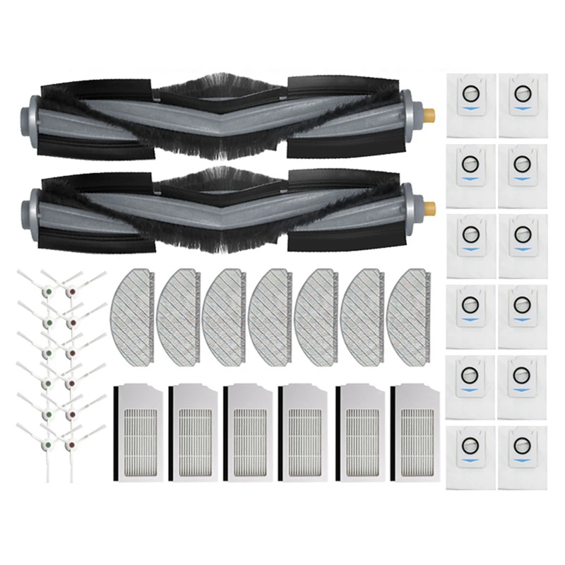Voor Ecovacs T10 Plus / X1 Plus Robotstofzuiger Vervangende Onderdelen Stofzak Hepa Filter Hoofdborstel Dweildoek