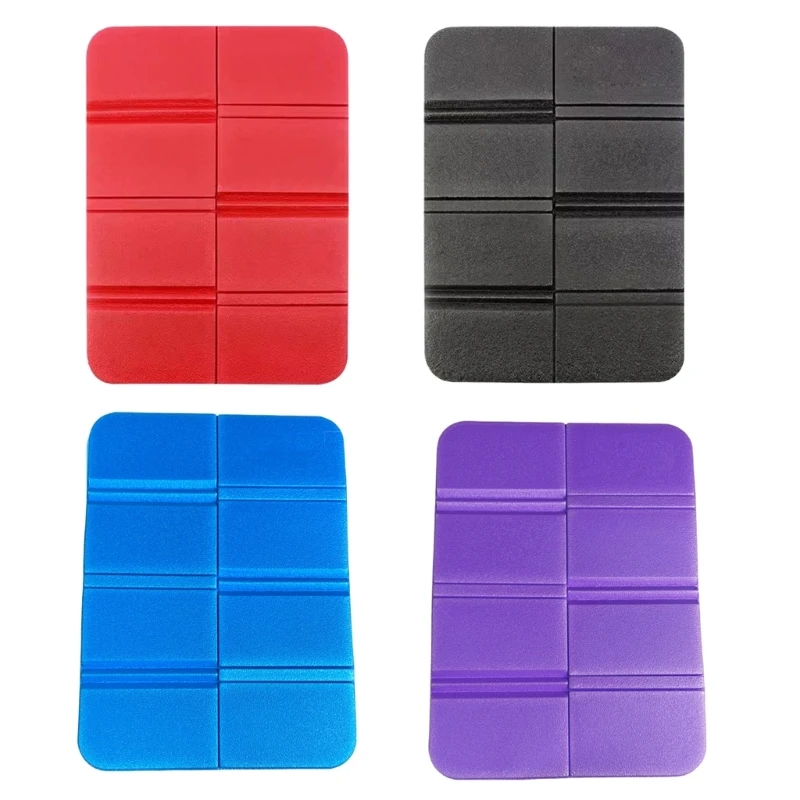 

11UE 4Pcs Sittings Pad Folding Pad Cushions Pad Watertight Foldable Light Thermal Folding Cushions for Outdoor