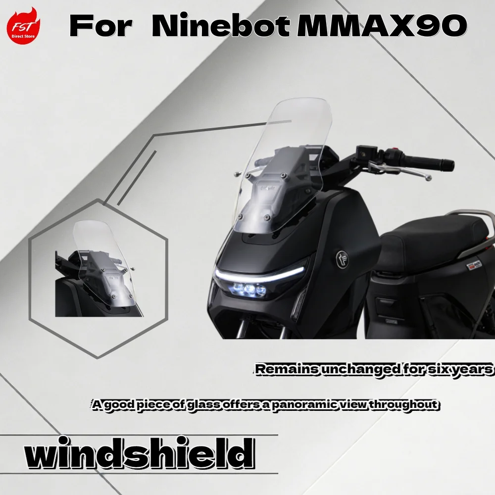 

For Ninebot MMAX90 Upgrade Tall Windshield Chest Protector Parts - Essential Accessory for Enhanced Protection