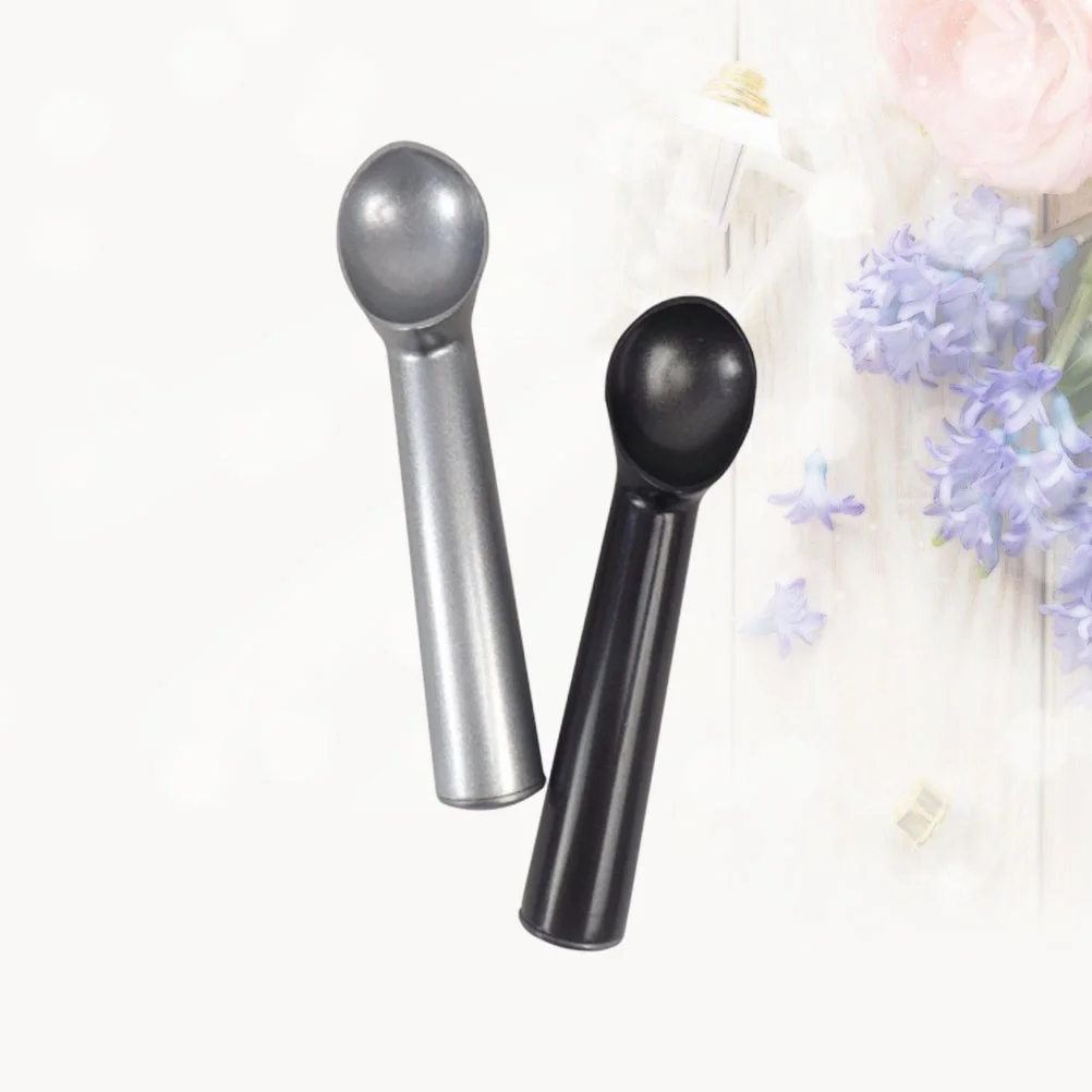 

2Pcs Ice Cream Dipper Non-Stick Lightweight Spoon for Desserts Fruit Salad Melon Baller Home Use