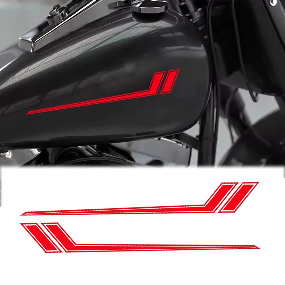 

2 шт. универсальные комбинированные наклейки на передние крылья, водонепроницаемые виниловые наклейки, подходят для украшения мотоциклов и автомобилей