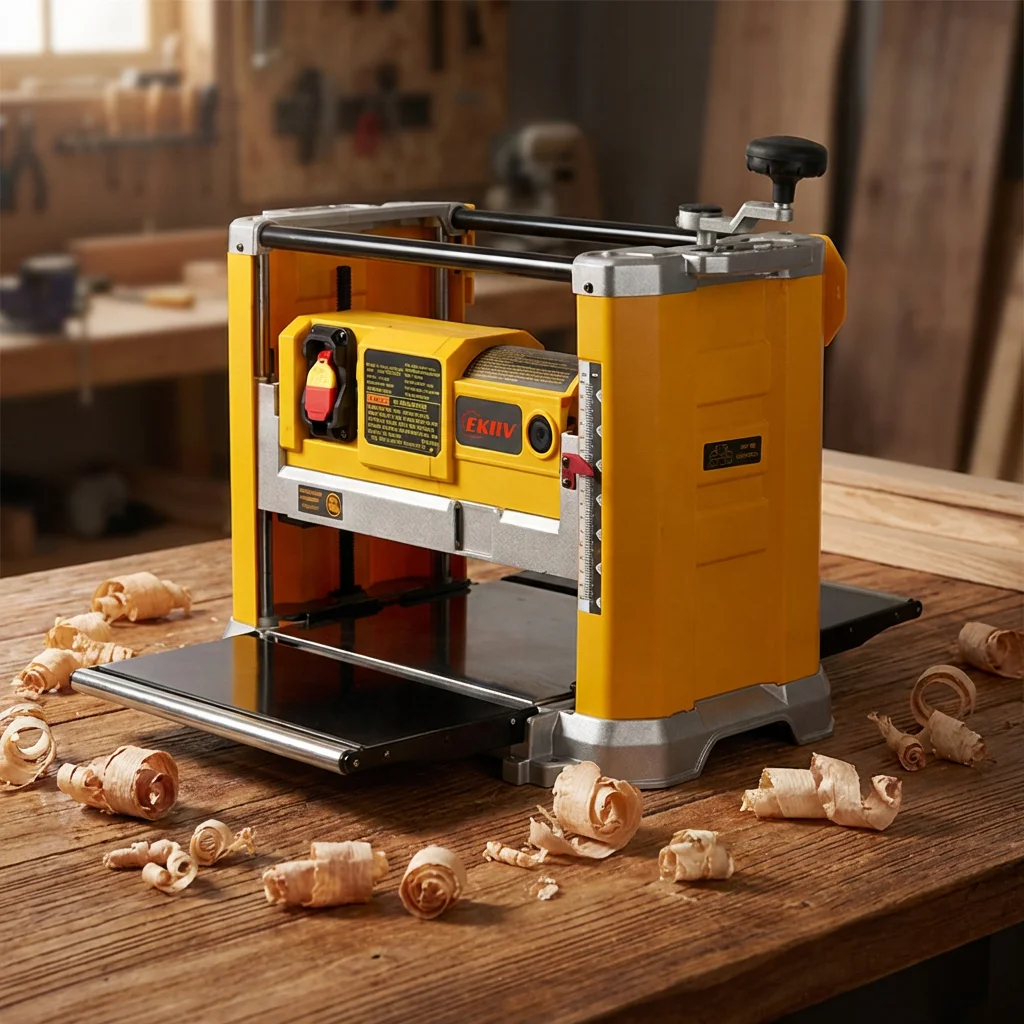 

110v/220v Portable Wood Thicknesser Planer Machine Woodworking Thick Planing Machine for Selling