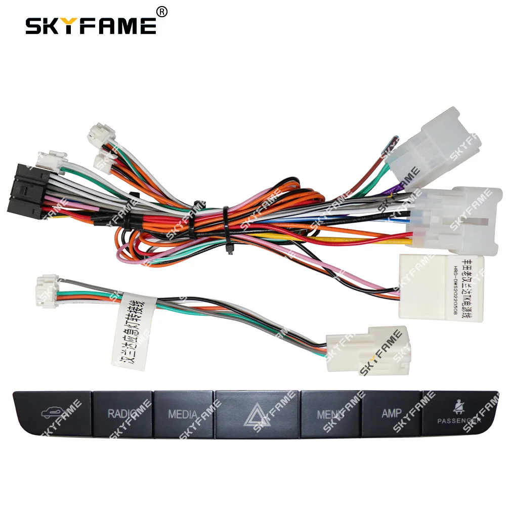 SKYFAME Xe Khẩn Cấp Bảng Điều Khiển Nút Đối Với Toyota Highlander 2007-2013