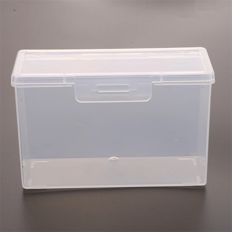 Portable Storage Box Travel Transparent Medicine Box Cotton Swab Holder Case Jewelry Organizer Dust-proof Container Accessories