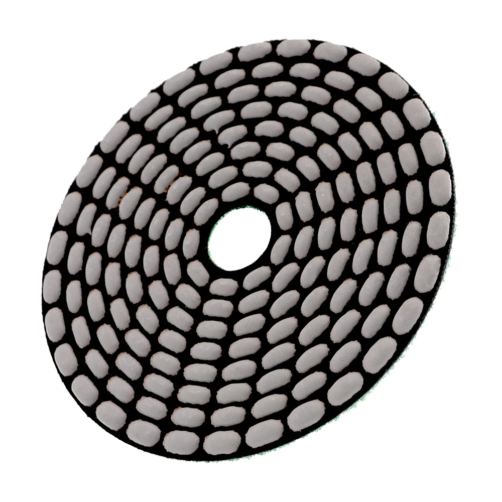 Imagem -05 - Almofada de Polimento a Seco para Pedra de Mármore de Granito Disco de Lixamento de Concreto Sharp Flexível 100 mm Unidades por Conjunto