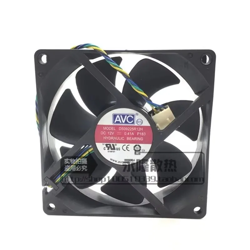 

Original DS09225R12HP044 12V 0.41A 90 * 90 * 25MM 9CM 4-wire CPU chassis power cooling fan
