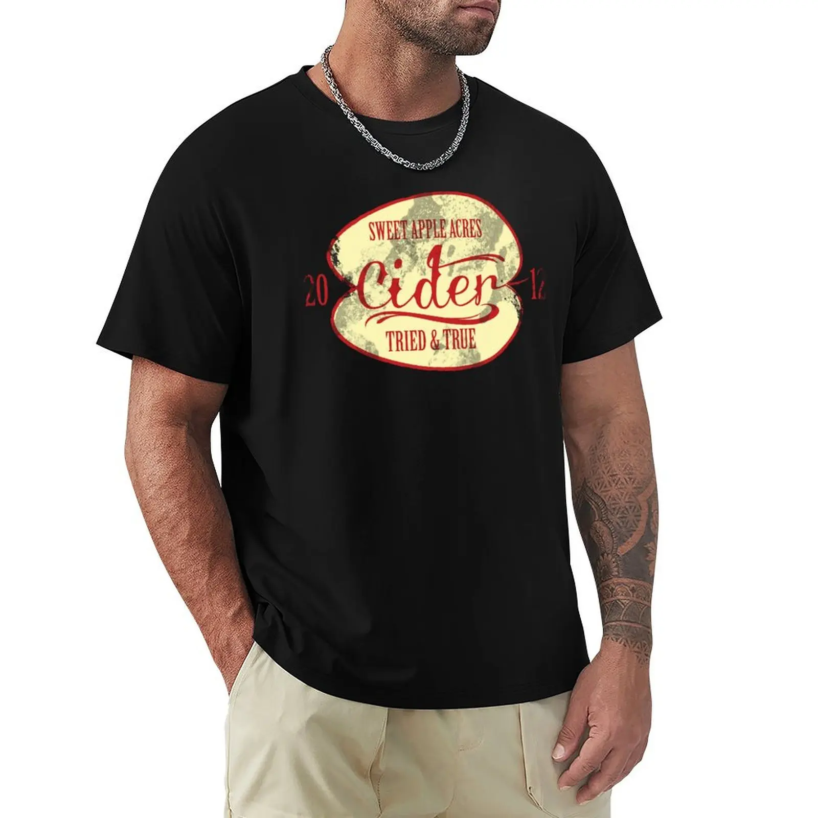 

Sweet Apple Acres' Cider T-Shirt vintage clothes aesthetic clothes essential t shirt man clothes funny t shirts men