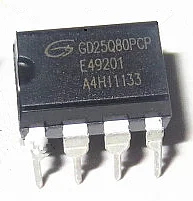 5PCS/LOT GD25Q80PCP GD25Q80 DIP-8