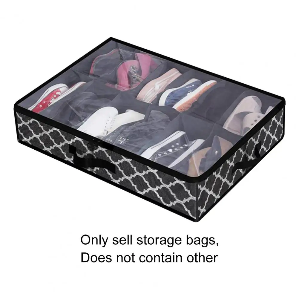 Multi-purpose Thick Foldable Under-bed Shoes Organizer Household Supplies