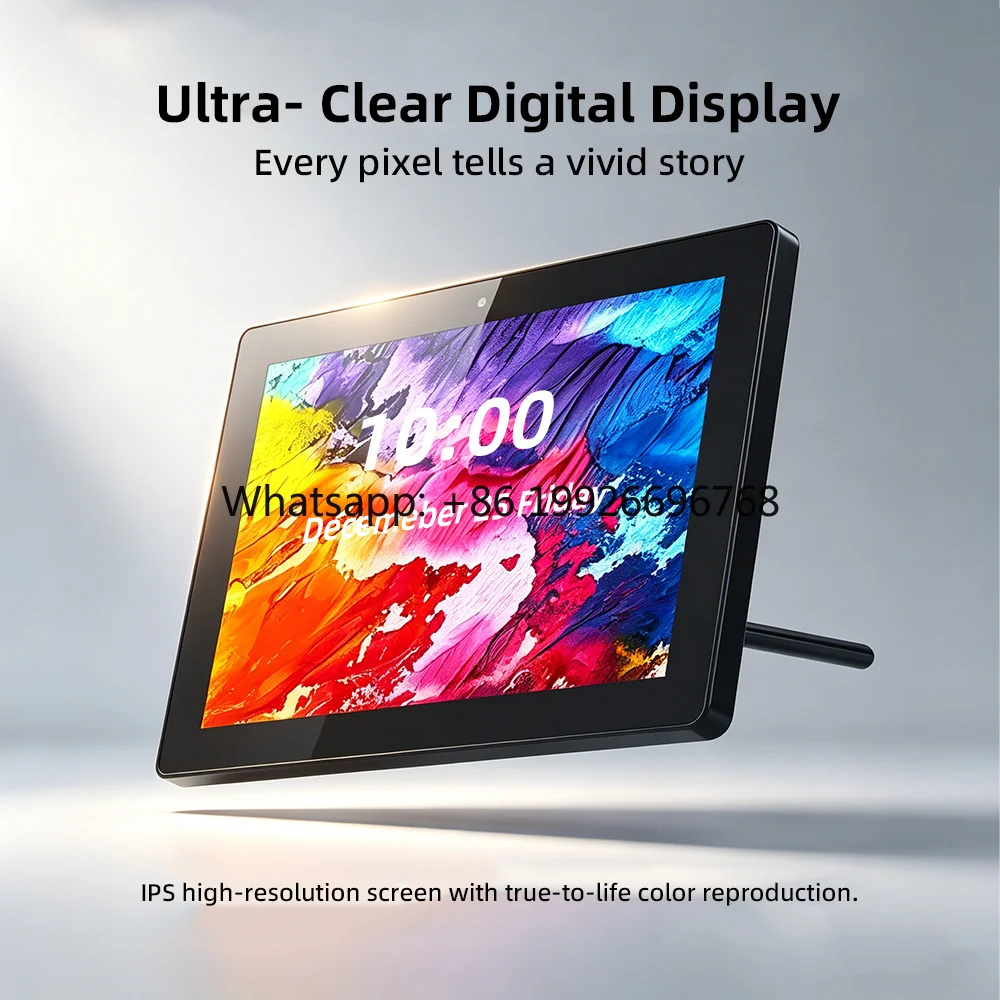10.1 Inch Android LCD Digital Signage Advertising Display Touch Screen All-in-One for Retail