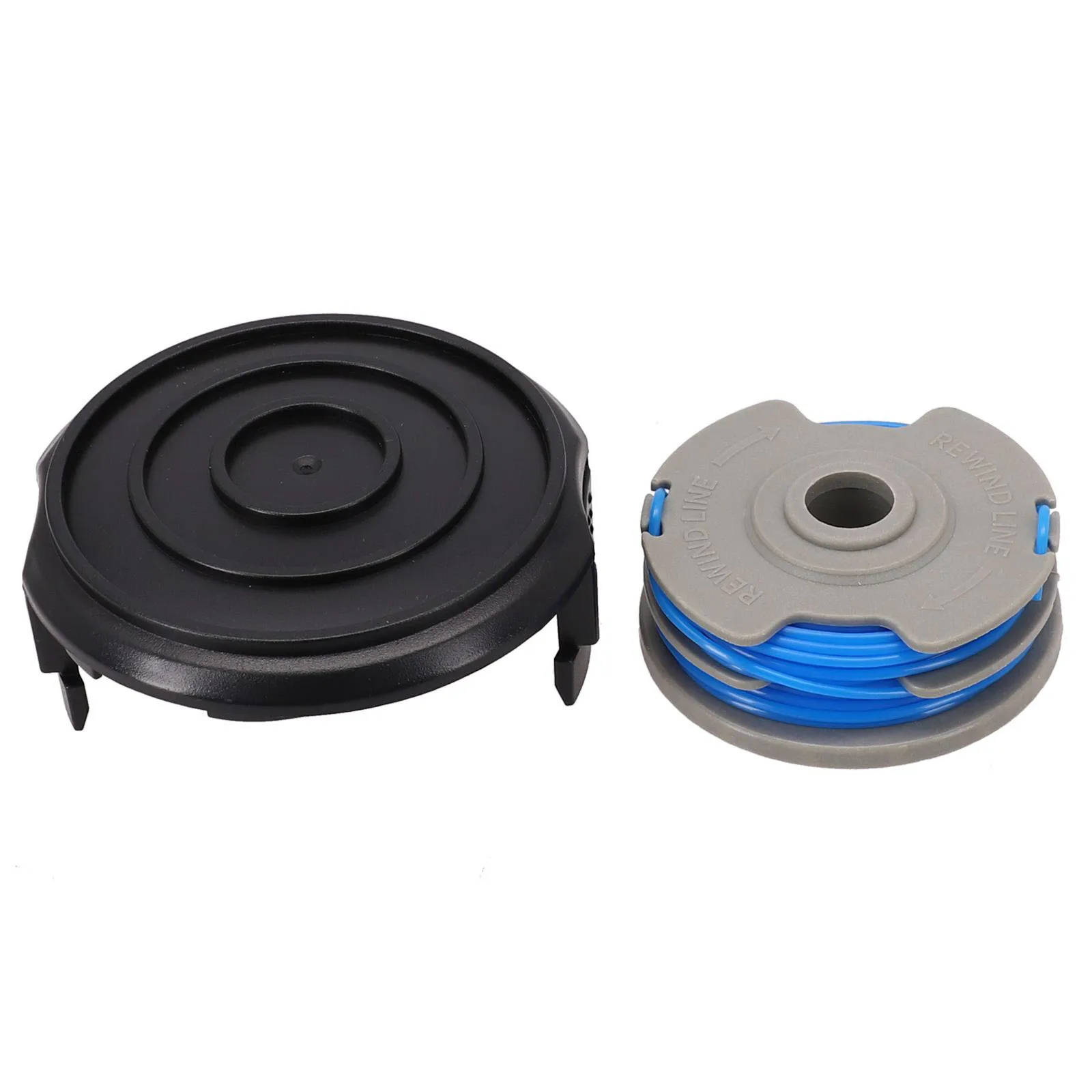 String Trimmer Parts Line Spool 1 Set Cap Kits Parts RLT4125 RLT5027 Spool Line Garden Yard 2pcs/set Brand New
