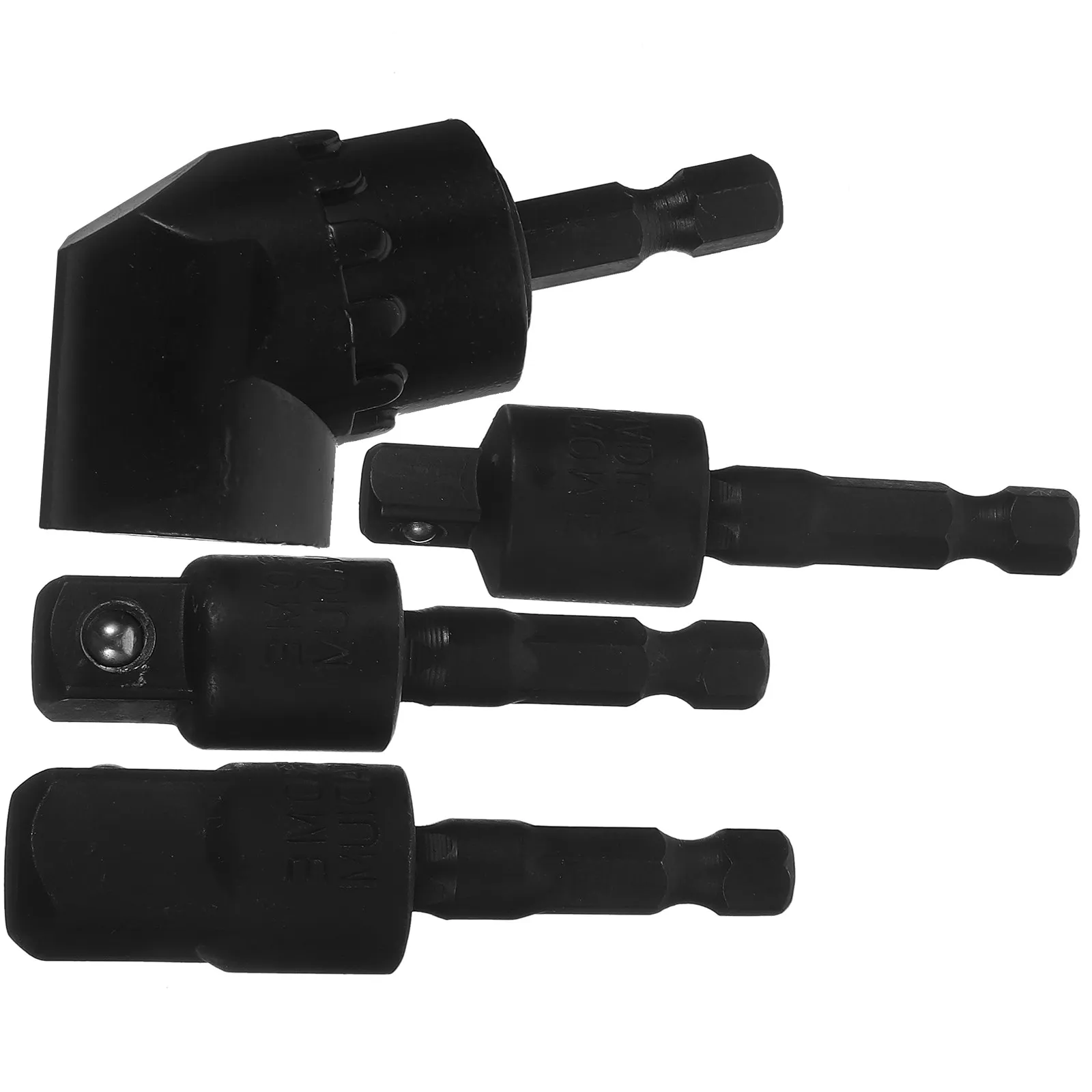 

1Set Right Angle Drill Attachment Chrome Vanadium Steel 105 Degree Rotatable Impact Driver Socket Adapter for Tight Space