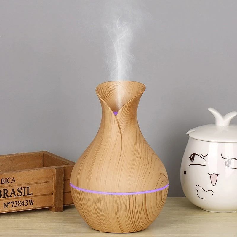 200ml Air Humidifier Essential Oil Diffuser USB Mist Maker Mini Humidificador with Colorful Light for home office car