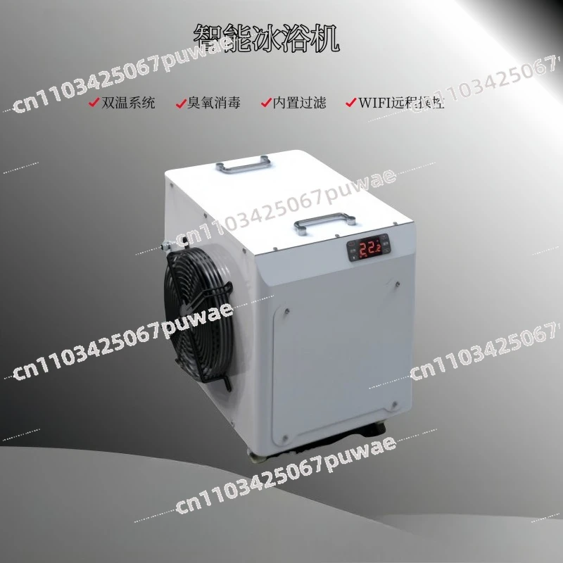 

Охладитель для ледяной ванны в помещении и на открытом воздухе 0,5 л.с. 0,8 л.с. 1 л.с. Маленький домашний охладитель для воды для охлаждающей машины для ванны с ледяной бочкой