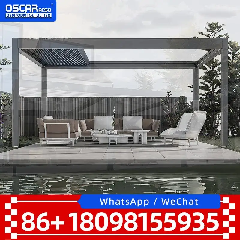 Polycarbonate Sheet Mini Greenhouse with Aluminum Frame for Warehouse Villa Outdoor Hotel Use pergolas