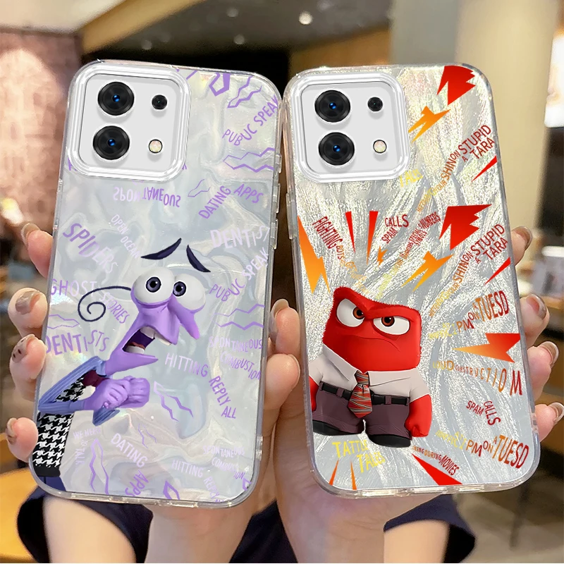 

Hot Disney Inside Out Cartoon Phone Case for Redmi Note13 12 11 10 9 ProPlus 14C 13C 12C 10C 9C A2 A1 Hard Shockproof Back Cover