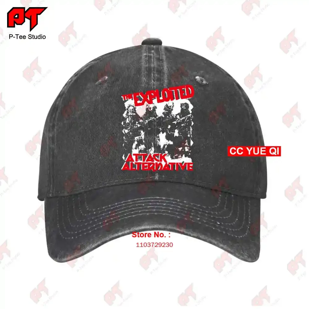 The Exploited Attack Alternative Gbh Discharge Baseball Caps Truck Cap TF3J