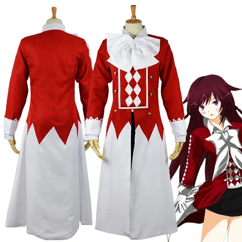 Anime Pandora Hearts Alyss Cosplay Costume Adult Women Coat Shirt Skirt Set Lolita Uniform Carnival Party Clothes