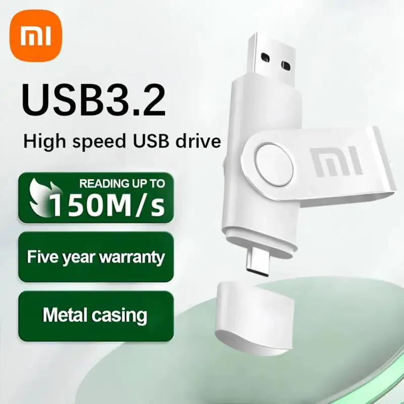 Xiaomi 2TB USB 3.0 Pendrive 512GB 256GB 128GB 64GB 32GB USB Flash Drive 64 128 GB Pen Drive USB Flash Stick Disk On Key Memory