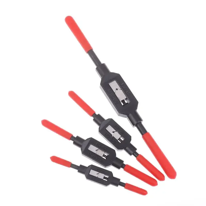 Maniglia per chiave per rubinetto regolabile per rubinetti metrici M1-M8/M1-M10/M3-M10/M4-M12 Utensili manuali per alesatore per rubinetto in acciaio ad alto tenore di carbonio super duro