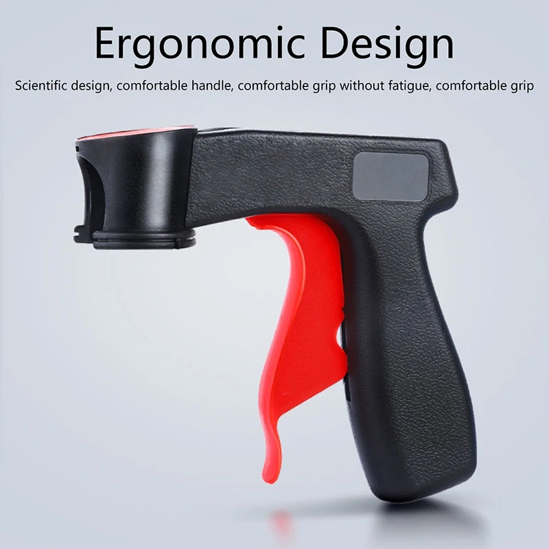 Portable Power Spray  Pistol Grip Trigger Aerosol Spray Paint Can  Handle Ergonomic Design