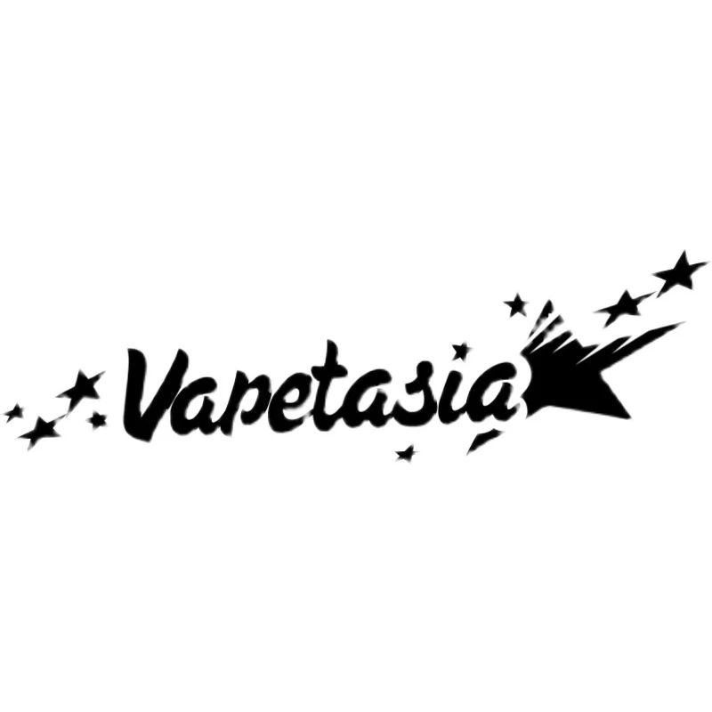 Vapetasia Letters Motorcycle Stickers for Fuel Tank Side Body Decor Car Window Waterproof Motocross Vinyl Decals Pegatinas Moto