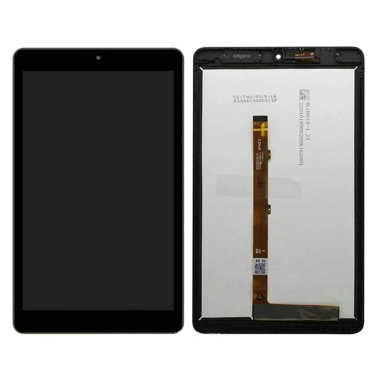 For Alcatel 9032 3T 2020 / Joy Tab 2 LCD Display Touch Screen Sensor Panel Digitizer Glass Assembly With Frame Replacement Parts