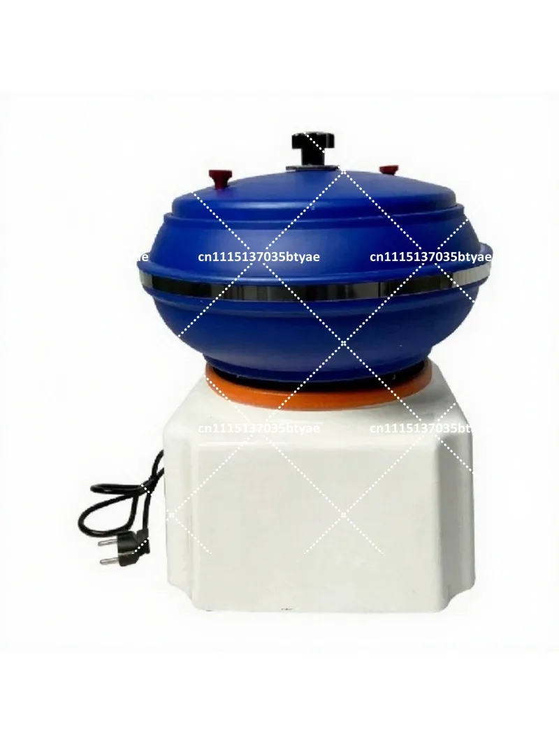 12-Inch Vibration Polisher Jade Grinding Machine Jewelry Round Shaking Finishing Tool
