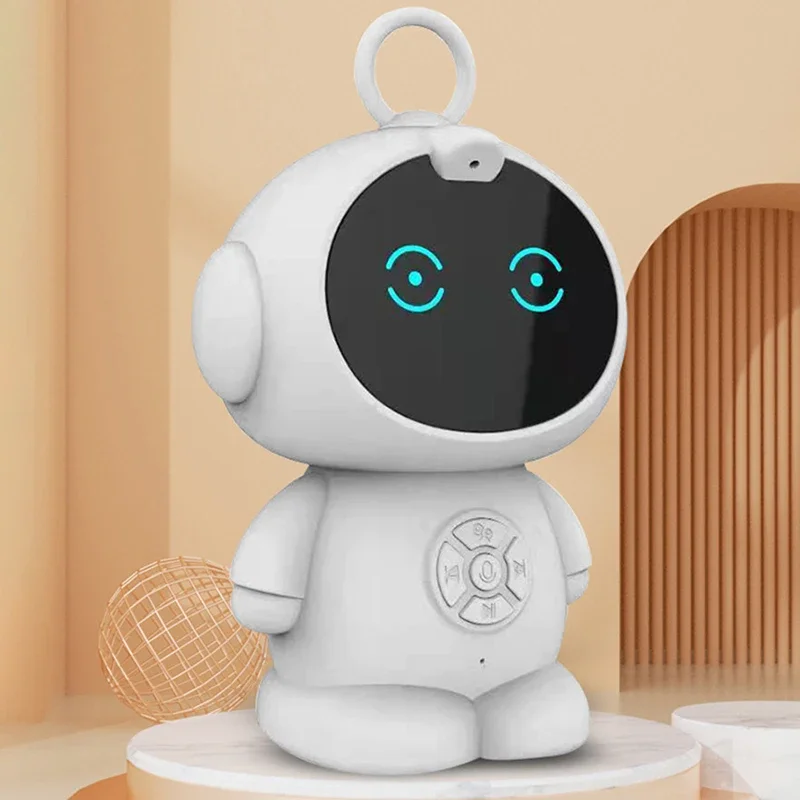 

AI Intelligent Robot Ornament Enlightenment Learning Machine Voice On Demand Remote Conversation Storytelling Listening To Music