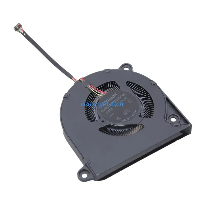 

C7AB Laptop CPU Cooling Fan DC5V 2.5W 6Pin Radiator For 24-CR 27-CR N44953-001