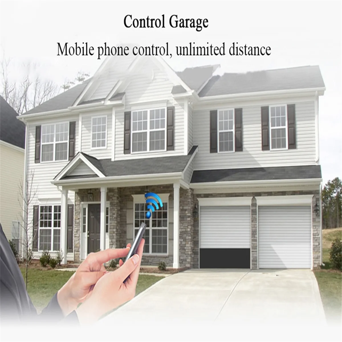 AA88 For EWelink 433 RF Bridge Convert 433MHz to Wifi Signal Smart Home Remote Control RF Gateway Garage Door Control