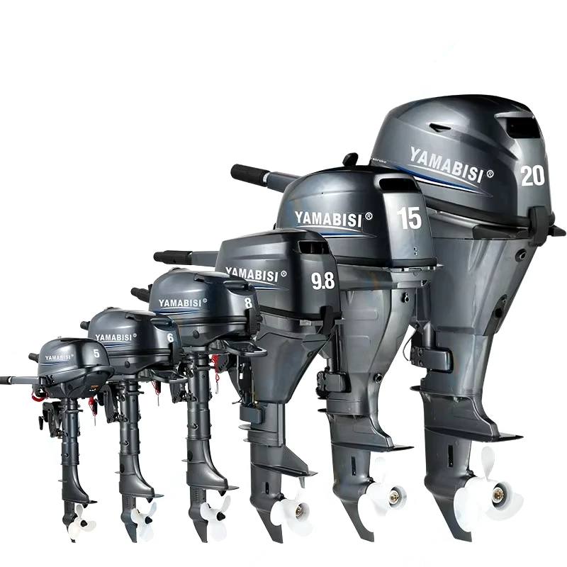 For YAMABISI High Quality Marine Aluminum Alloy Outboard Motor 4 Stroke 6HP 9.8HP 9.9HP 15HP 20HP 25HP Boat Engine